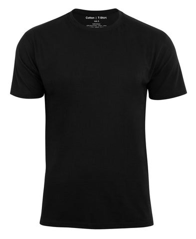 Moška bombažna kratka majica VCA, črna