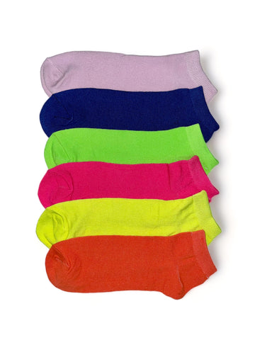 6 parov ženskih nogavic v živih barvah, 5678