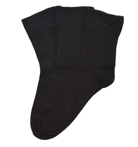 črne nogavice brez elastike