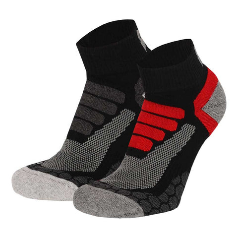 Xtreme nizke pohodne nogavice – 2 para, črne
