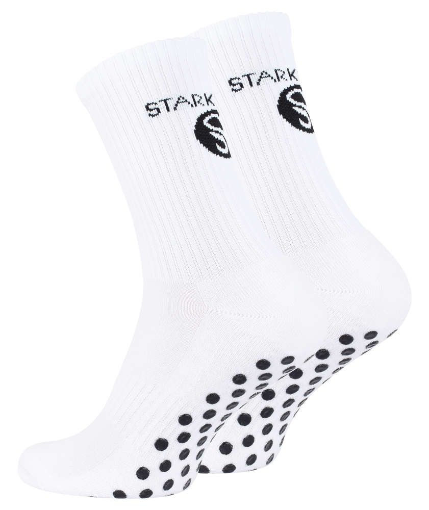 1 par športnih nogometnih nogavic Stark Soul, 2181 bele