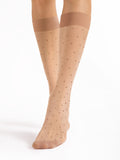 Fiore najlonske nogavice Dots Massage, 20 den
