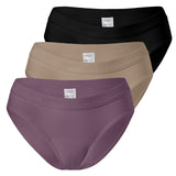 Ženske bombažne bikini slip spodnjice Sport 3/1, Yenita 5055