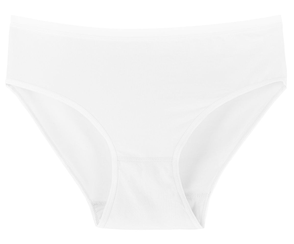 Ženske bambus bikini slip spodnjice 5094, 3/1 bele