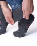 5 parov debelih termo ženskih nogavic brez elastike, 5818 mašnice