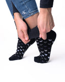 6 parov ženskih nogavic brez elastike 5580.3, temne