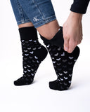 6 parov ženskih nogavic brez elastike 5580.3, temne