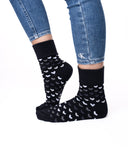 6 parov ženskih nogavic brez elastike 5580.3, temne