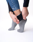 6 parov ženskih nogavic brez elastike, enobarvne s pikicami 5339