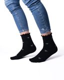 6 parov ženskih nogavic brez elastike iz bambusa, mini mašnice 5948