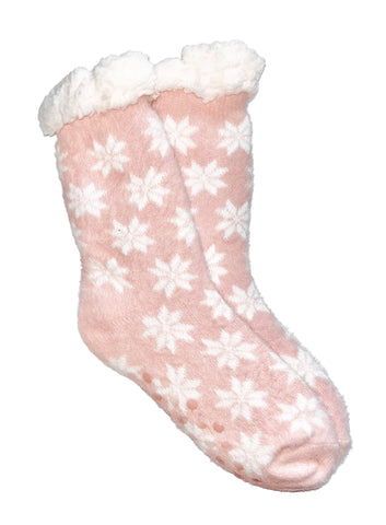 1 par toplih podloženih nogavic, snežinke 5731.1