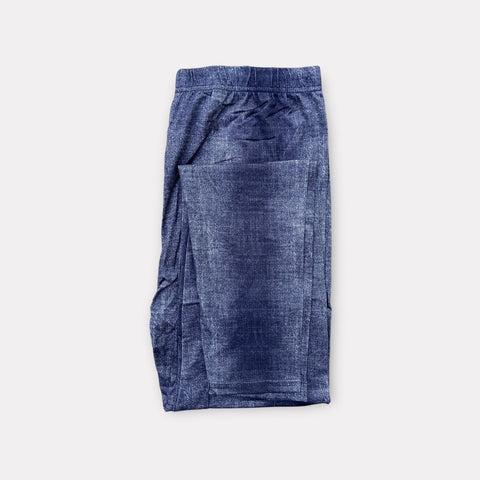 Bombažne pajkice za večje številke 1639, denim jeans sive