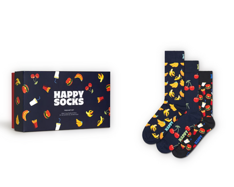 Happy Socks darilni paket Food Socks
