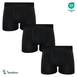 3x moške boksarice iz bambusa, Benyson 7020 črne