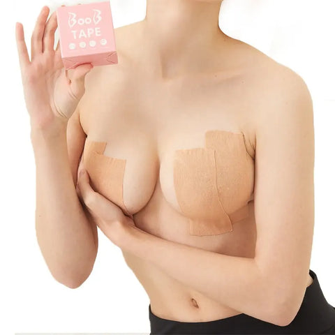 BOOB TAPE - samolepilni trak za privzdigovanje prsi, kožna barva
