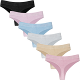 6x ženske tangice iz bambusa, Gaubert 3104 pastel mix