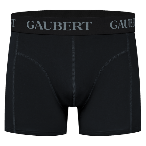 1x moške boksarice iz bambusa, Gaubert BMB-010 črne