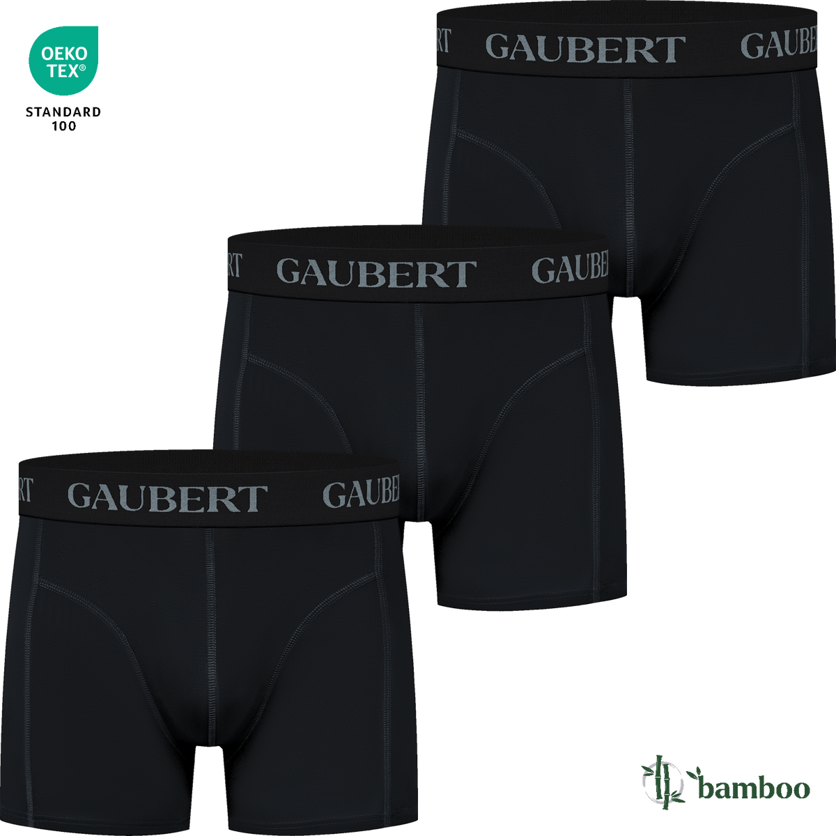 3x moške boksarice iz bambusa, Gaubert 017