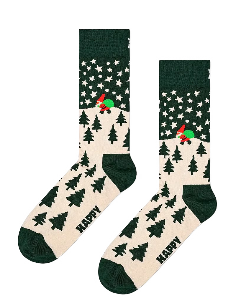 Happy Socks Santa on the Way nogavice