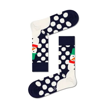 Happy Socks Jumbo Snowman nogavice