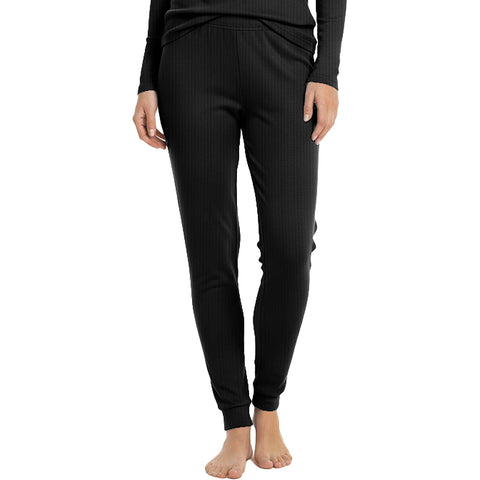 Ženske termo podhlače s flisom, Heat Booster 137 črne