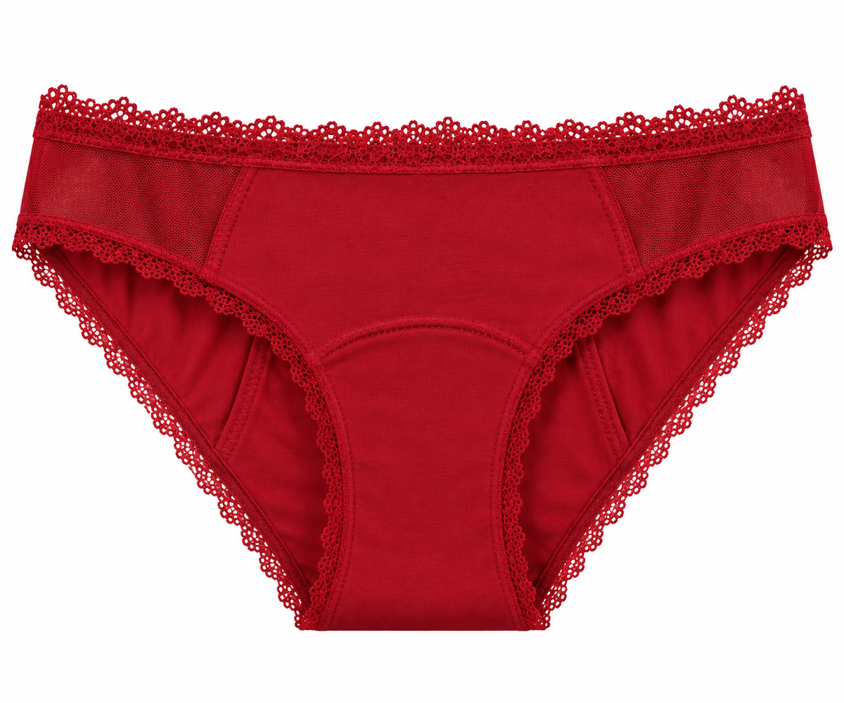 Ivy – menstrualne spodnjice, rdeče