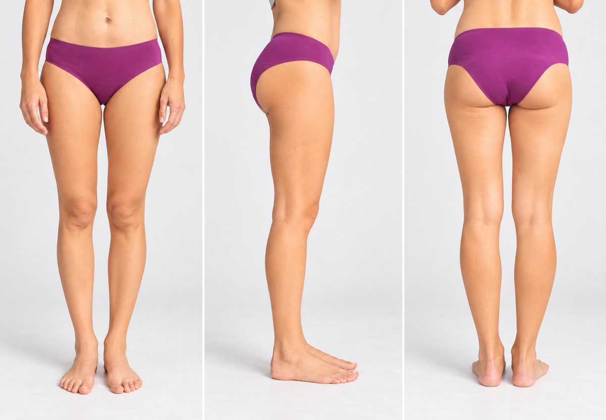 Nora – menstrualne spodnjice, vijolične