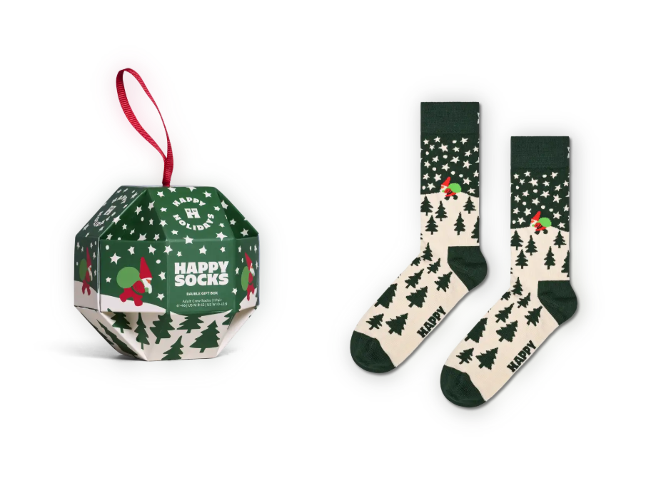 Happy Socks Snow Globe nogavice, darilno pakiranje