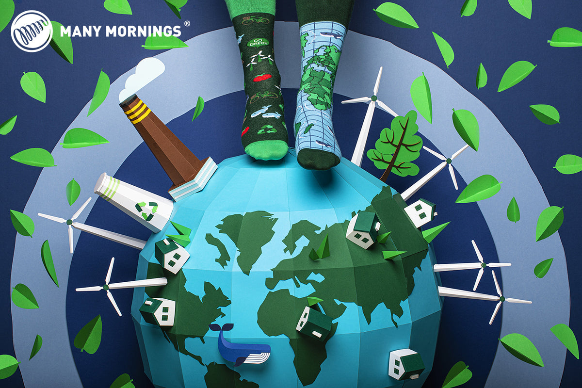 Save the Planet nogavice, Many Mornings