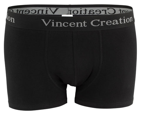 Moške bombažne boksarice Vincent Creation, črne