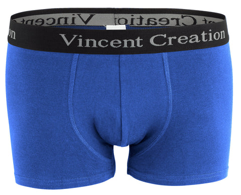 Moške bombažne boksarice Vincent Creation, svetlo modre